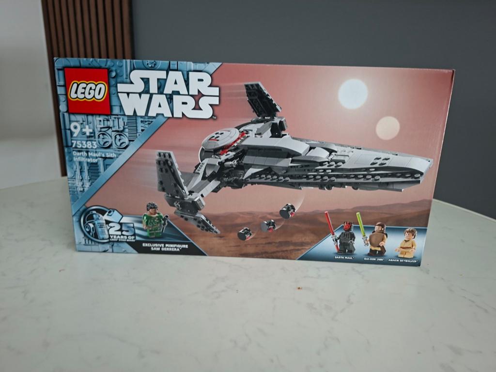 LEGO Star Wars 75383 Darth Maul's Sith Infiltrator, Ophalen of Verzenden, Nieuw, Overige merken