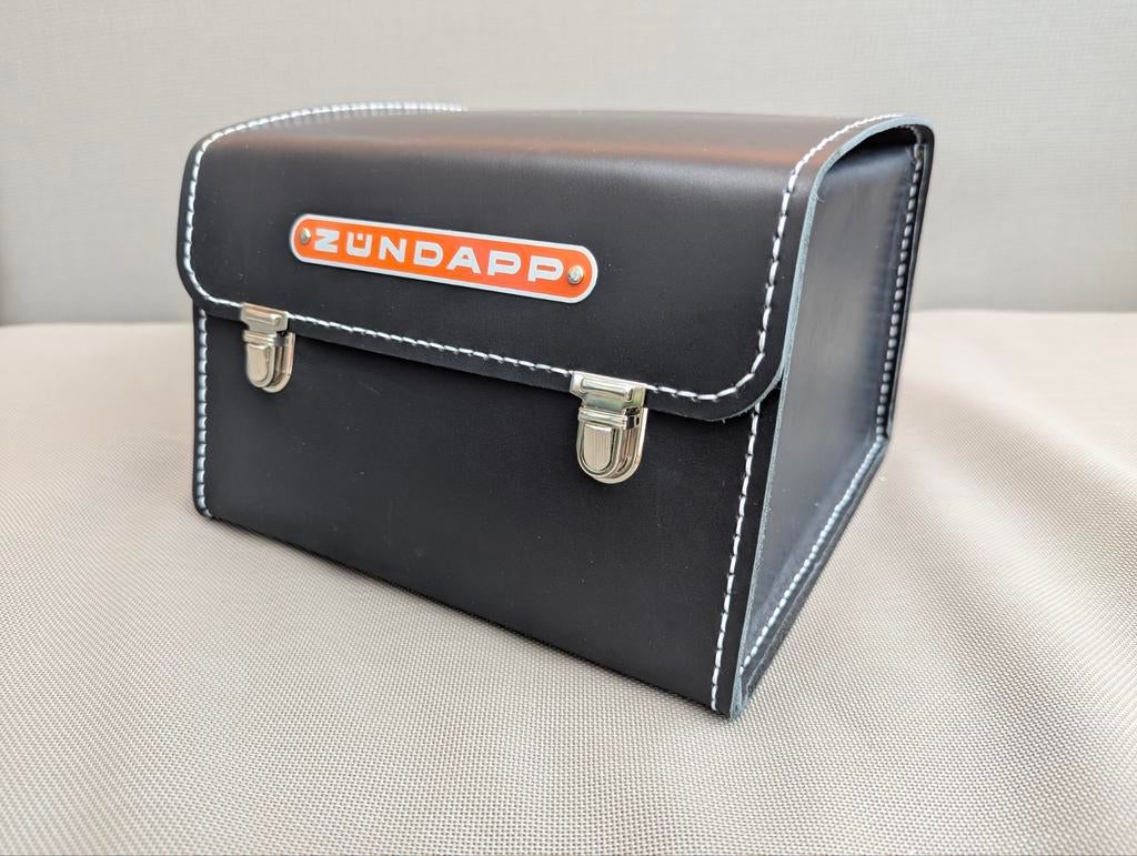 Handgemaakt Zündapp koffer / tas leer, Fietsen en Brommers, Ophalen of Verzenden, Nieuw, Overige typen