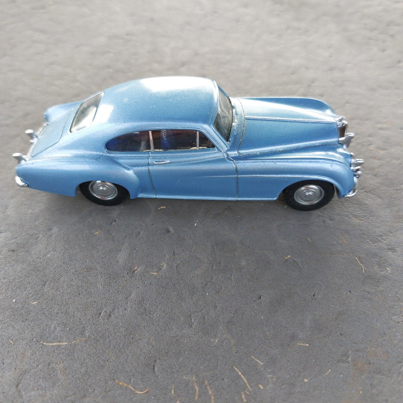 Matchbox 1955 Bentley 'R' Type Continental - Blauw, Ophalen of Verzenden, Gebruikt