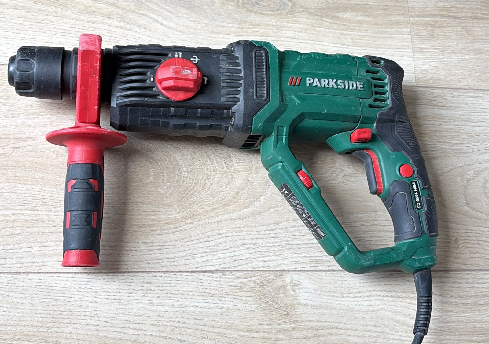 Parkside Klopboormachine 1050 W, Ophalen of Verzenden, Boor- en Schroefmachine, Klopboormechanisme, Gebruikt
