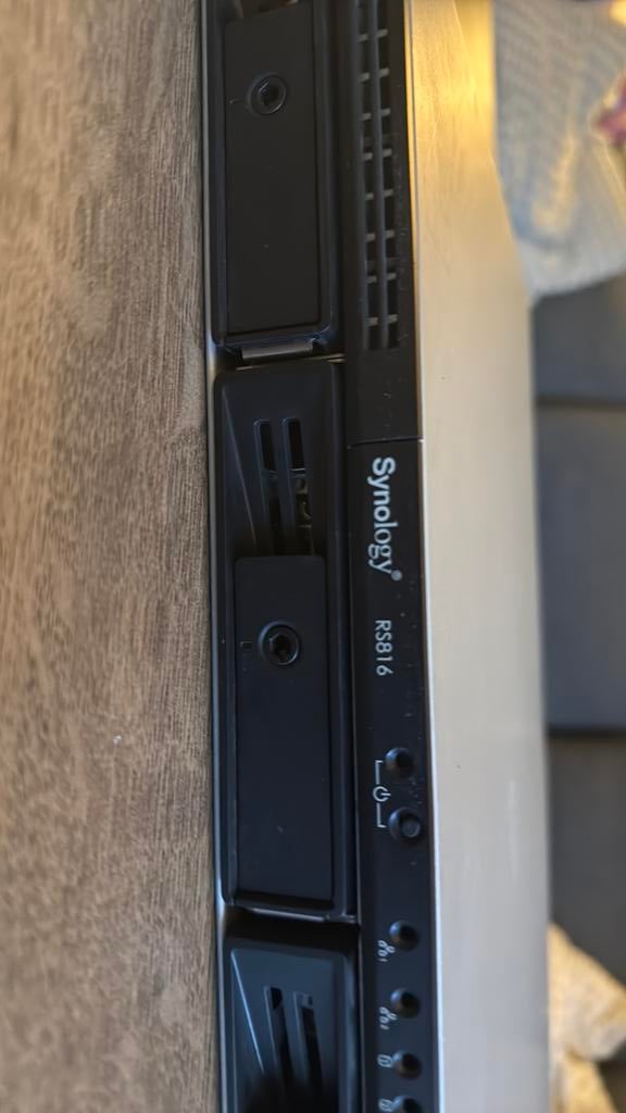 Synology RS816 RackStation NAS, Computers en Software, Servers, Gebruikt, Minder dan 2 Ghz, Minder dan 4 GB, Hot swappable onderdelen