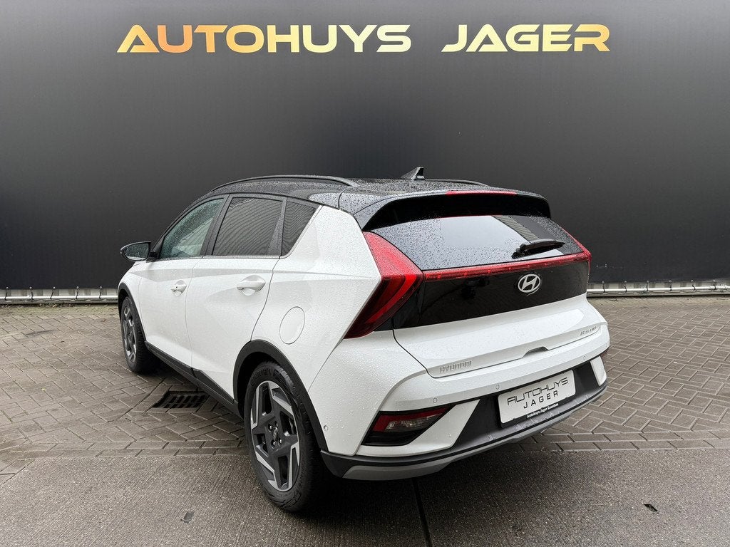 Hyundai Bayon 1.0 T-GDI Premium Automaat, Auto's, Automatische klimaatregeling, Wit, Origineel Nederlands, Bedrijf