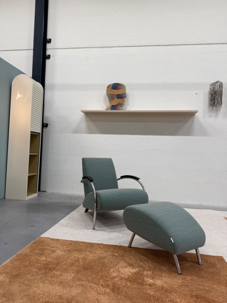 Nieuw Gelderland Lotus 5470 Fauteuil poef Design stoel, Huis en Inrichting, Nieuw, Ophalen of Verzenden, Info@gelderlanddesign.com