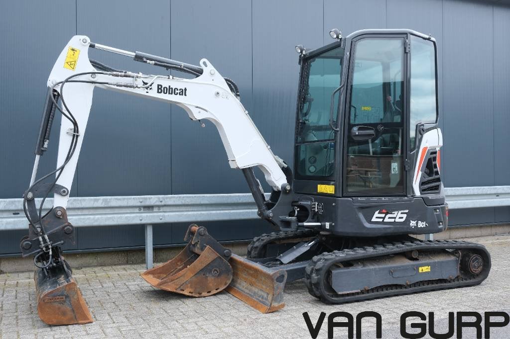 Bobcat E 26 | 2024 | 728h | v.g.l. E27 (bj 2024), Zakelijke goederen, Machines en Bouw | Kranen en Graafmachines, Graafmachine