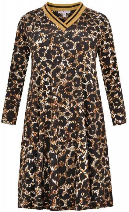 Jurk tuniek van Miss Yoek, mt L valt als XL 50-52, Kleding | Dames, Ophalen, Yoek, Bruin, Blouse of Tuniek