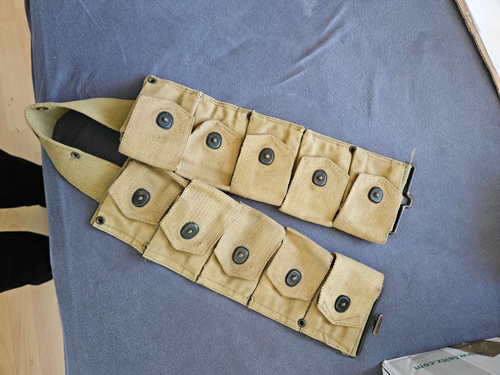 Garand/springfield belt, Verzamelen, Militaria | Tweede Wereldoorlog, Ophalen of Verzenden, Duitsland