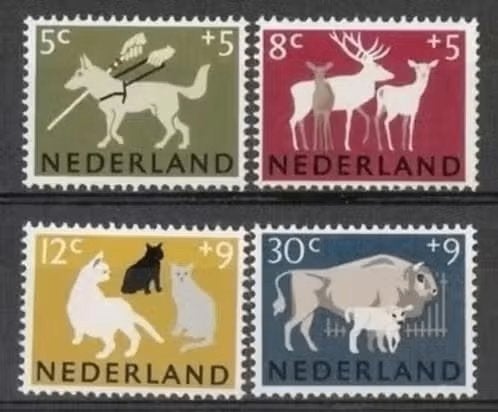 nederland nvph 812 - 815 (pf), Verzenden, Na 1940, Postfris