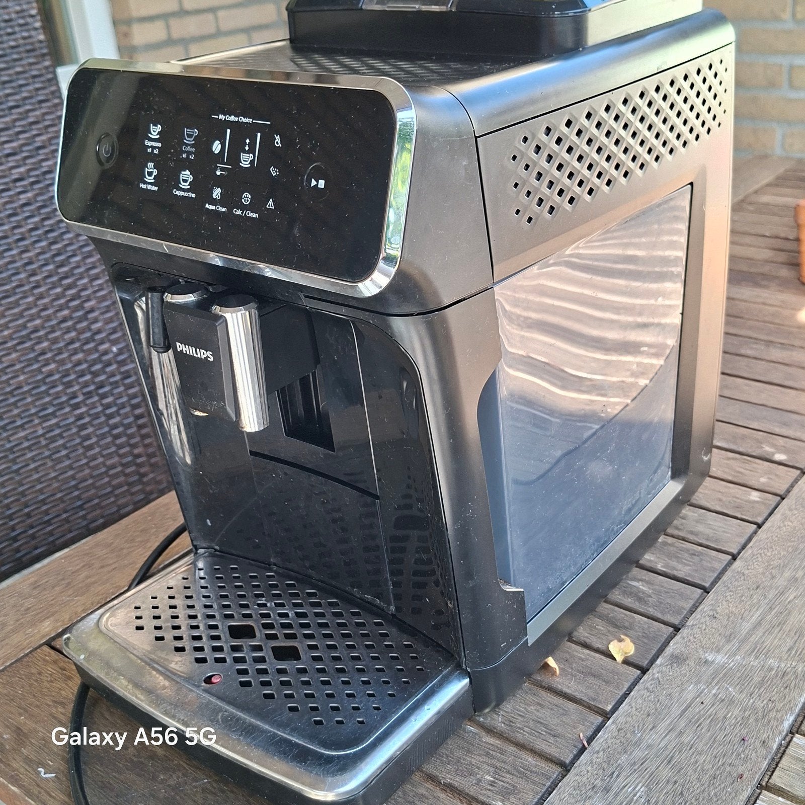 Philips Espresso apparaat zwart EP2231/40, Witgoed en Apparatuur, Ophalen, Espresso apparaat, Zo goed als nieuw, 4 tot 10 kopjes