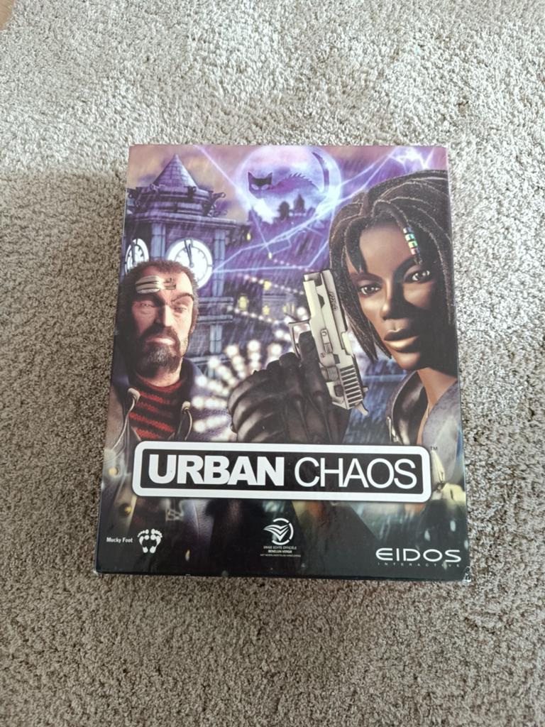 Urban Chaos Big Box Game - Compleet met doos en handleiding, Spelcomputers en Games, Avontuur en Actie, Gebruikt, 1 speler, Ophalen of Verzenden