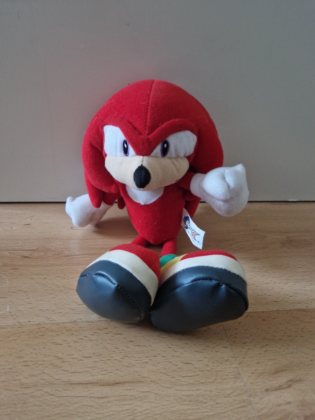knuffel gosh sonic sega knuckles plush pluche hedgehog, Kinderen en Baby's, Speelgoed | Knuffels en Pluche, Ophalen of Verzenden