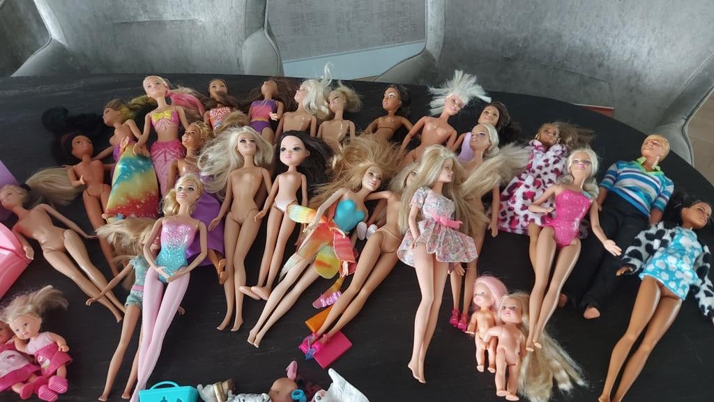 Mattel Barbie Poppen en nog veel meer, Ophalen of Verzenden, Gebruikt, Barbie