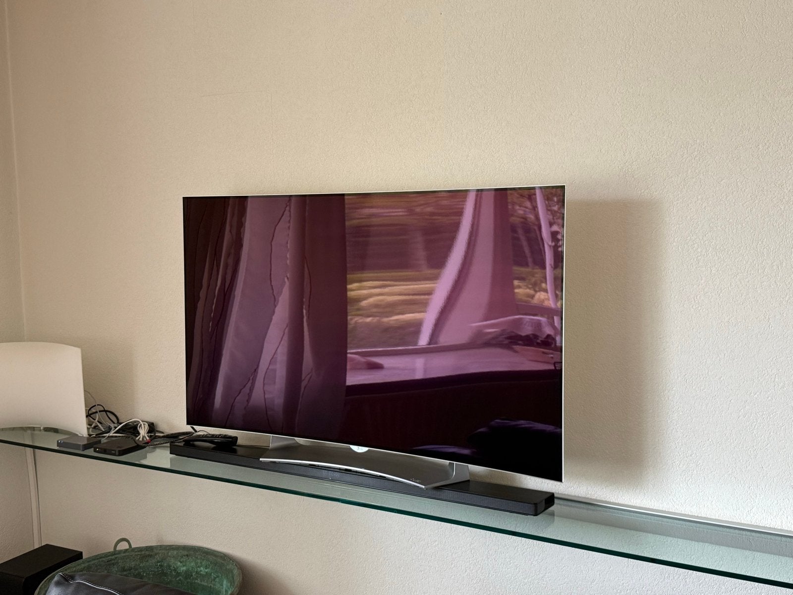 LG OLED Curved TV 55EG910V - Full HD Smart TV, Ophalen, Zo goed als nieuw, 100 cm of meer, Full HD (1080p)