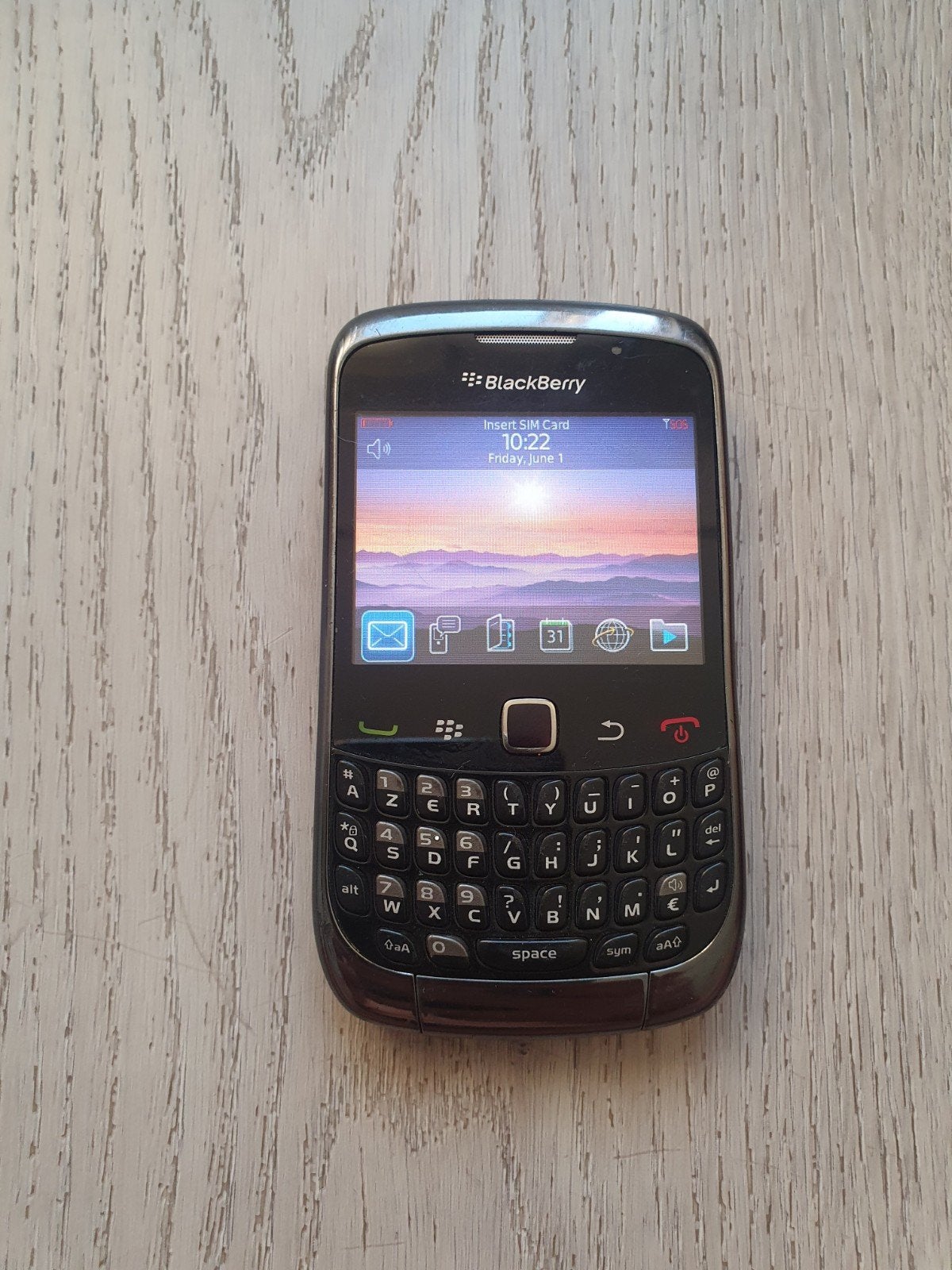 zeldzame blackberry curve 9300 in goede staat, Ophalen of Verzenden