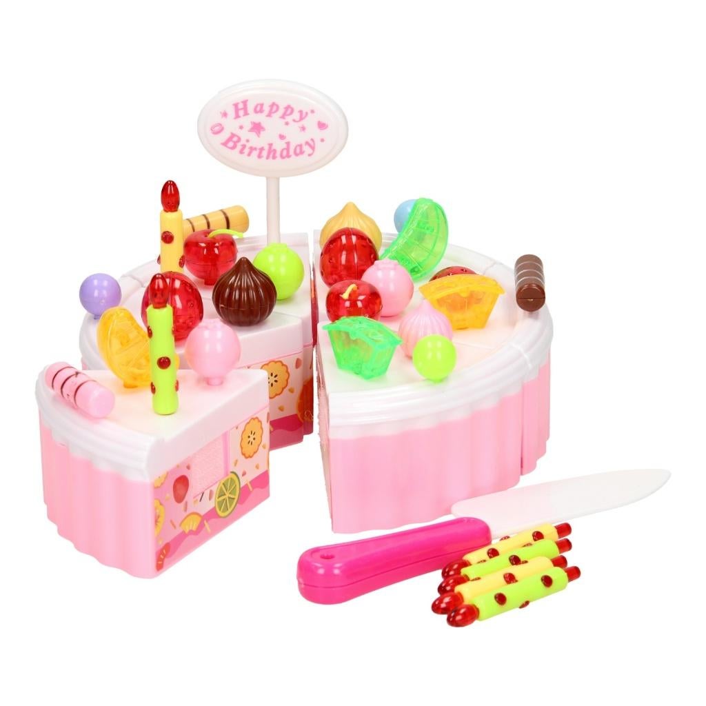 Verjaardagstaart Speelset, Ophalen of Verzenden, Nieuw, Kunststof, Speelkeuken-accessoire