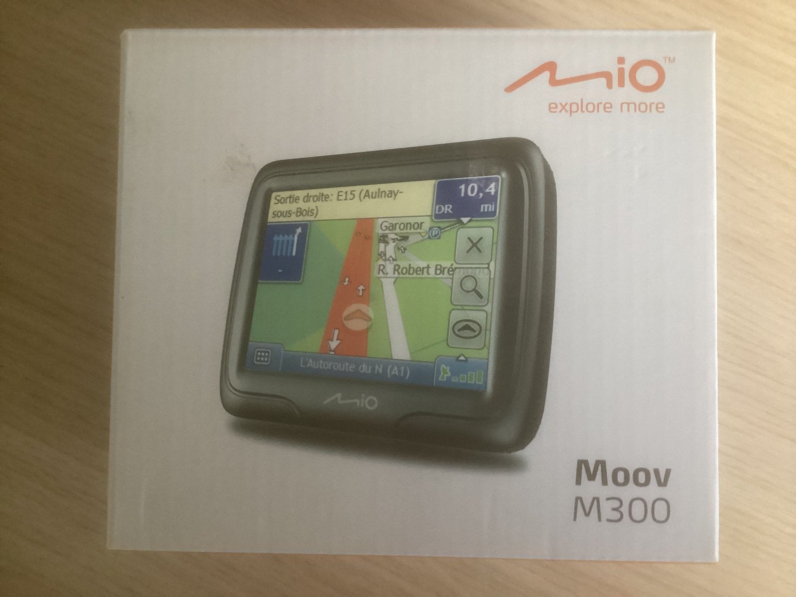 Navigatiesysteem Mio Moov M300, Ophalen, Gebruikt