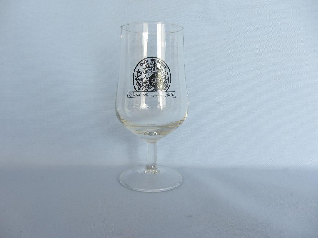 grolsch glas - 1e verzamelbeurs gvg, Ophalen of Verzenden, Zo goed als nieuw, Glas of Glazen, Grolsch