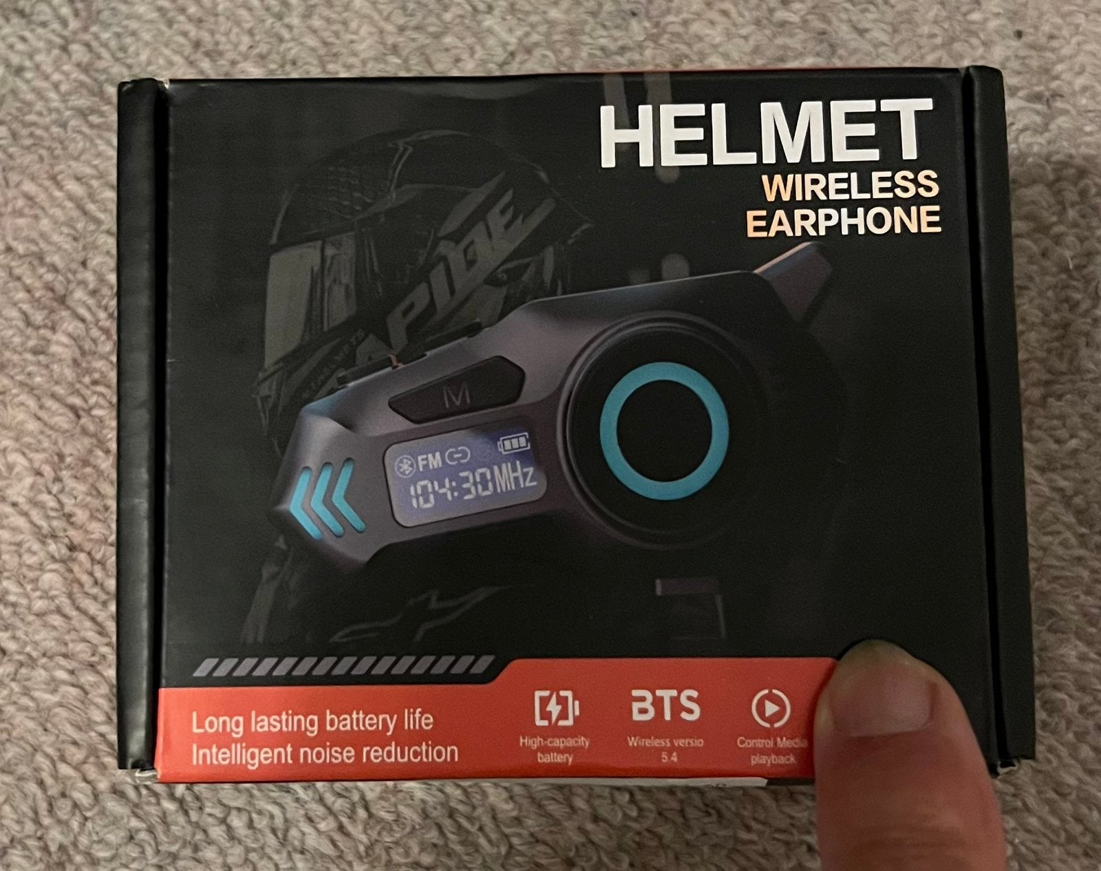 Motor Helm Communicatie, Motoren, Kleding | Motorhelmen, Ophalen of Verzenden, Nieuw zonder kaartje, Systeemhelm, Overige merken