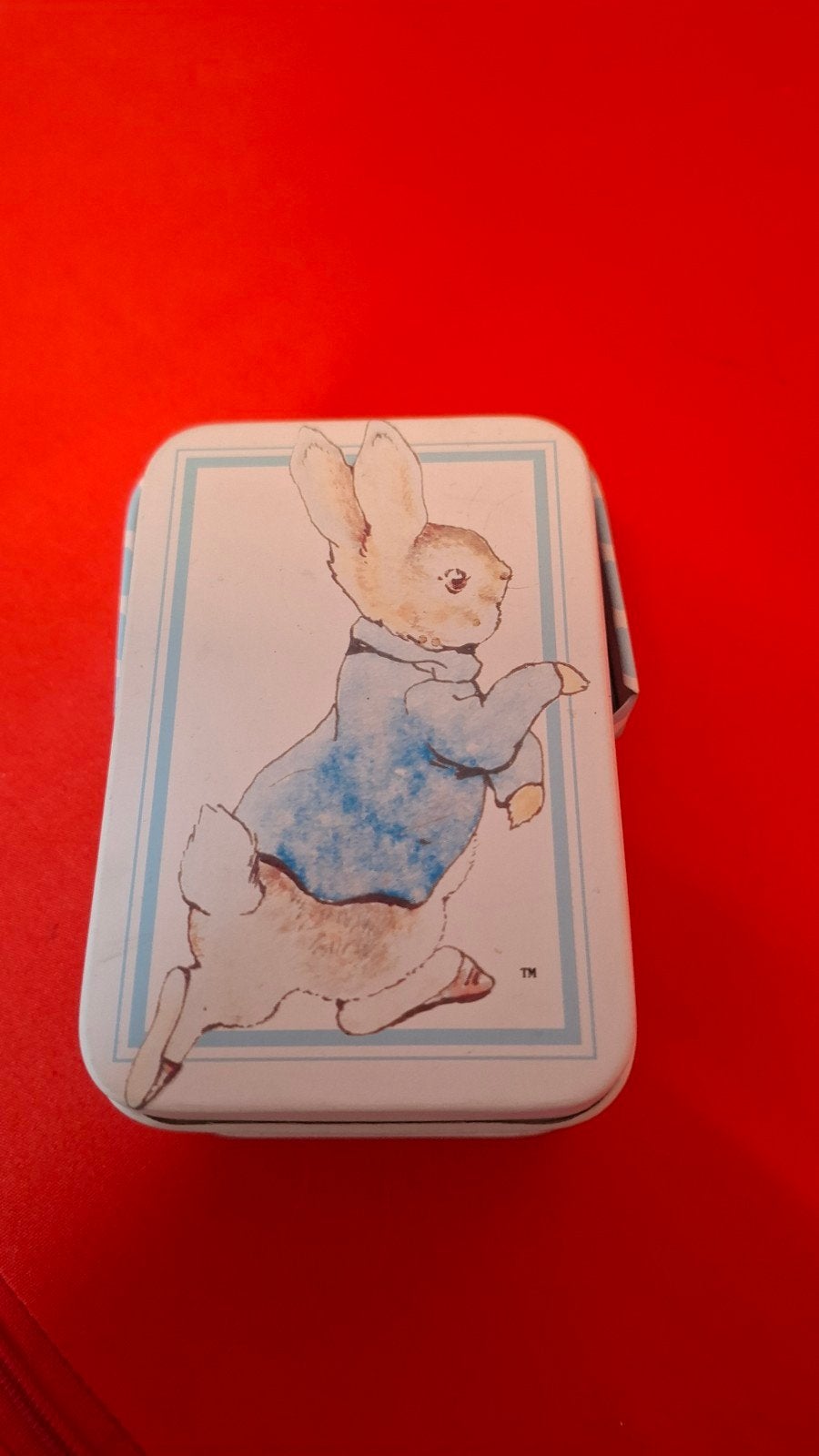 Beatrix Potter Peter Rabbit blikje met hengsel, Verzamelen, Ophalen of Verzenden, Zo goed als nieuw, Overige, Overige merken