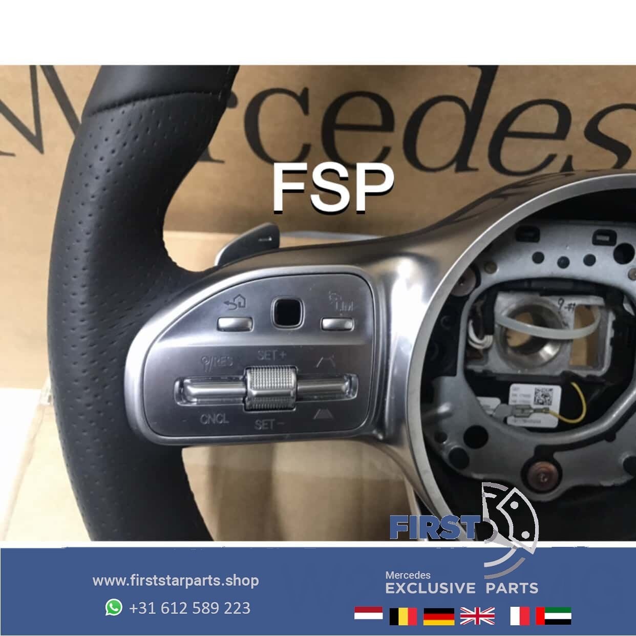 AMG STUUR A0004604602 ORIGINEEL Mercedes W177 W118 W205 C205, Gebruikt, -, Ophalen of Verzenden, -