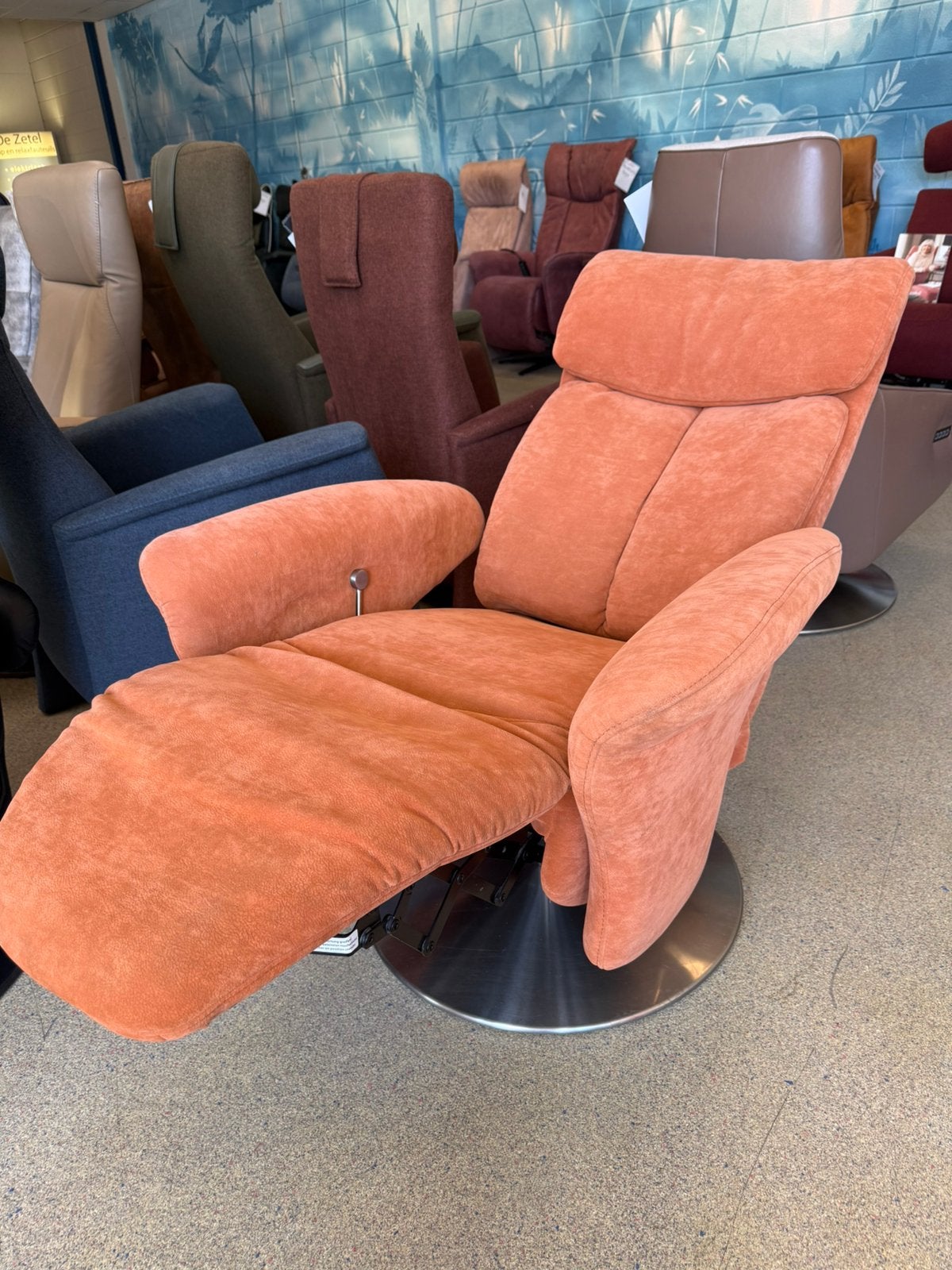 Meubelzorg relax fauteuil relaxstoel, Ophalen of Verzenden, Zo goed als nieuw, Gratis bezorging regio Utrecht