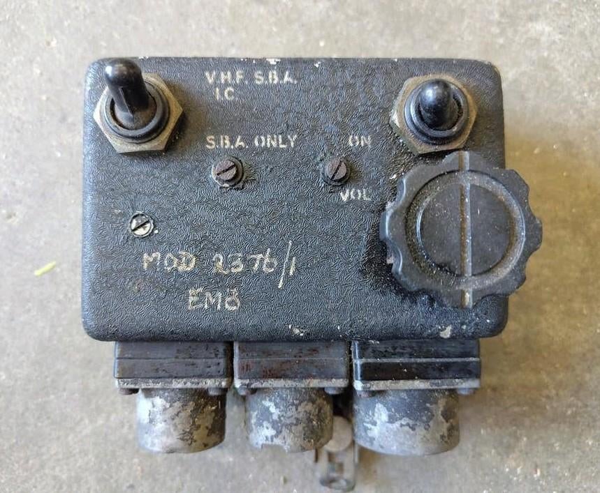 RAF control unit type 387 Air Ministry Radio Radar vliegtuig, Ophalen of Verzenden, Luchtmacht, Engeland