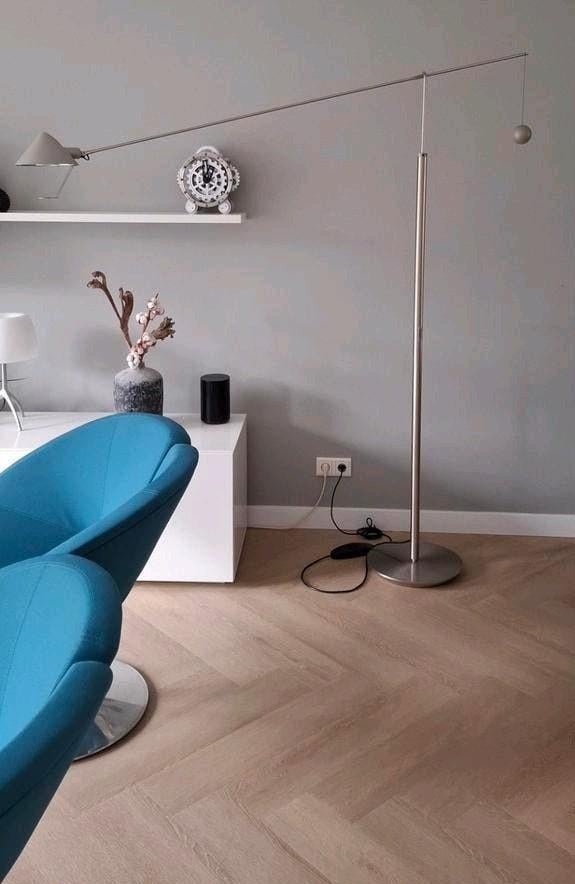 Artemide Nestore Terra design vloerlamp dimmer, Ophalen, Modern design, Gebruikt, Metaal