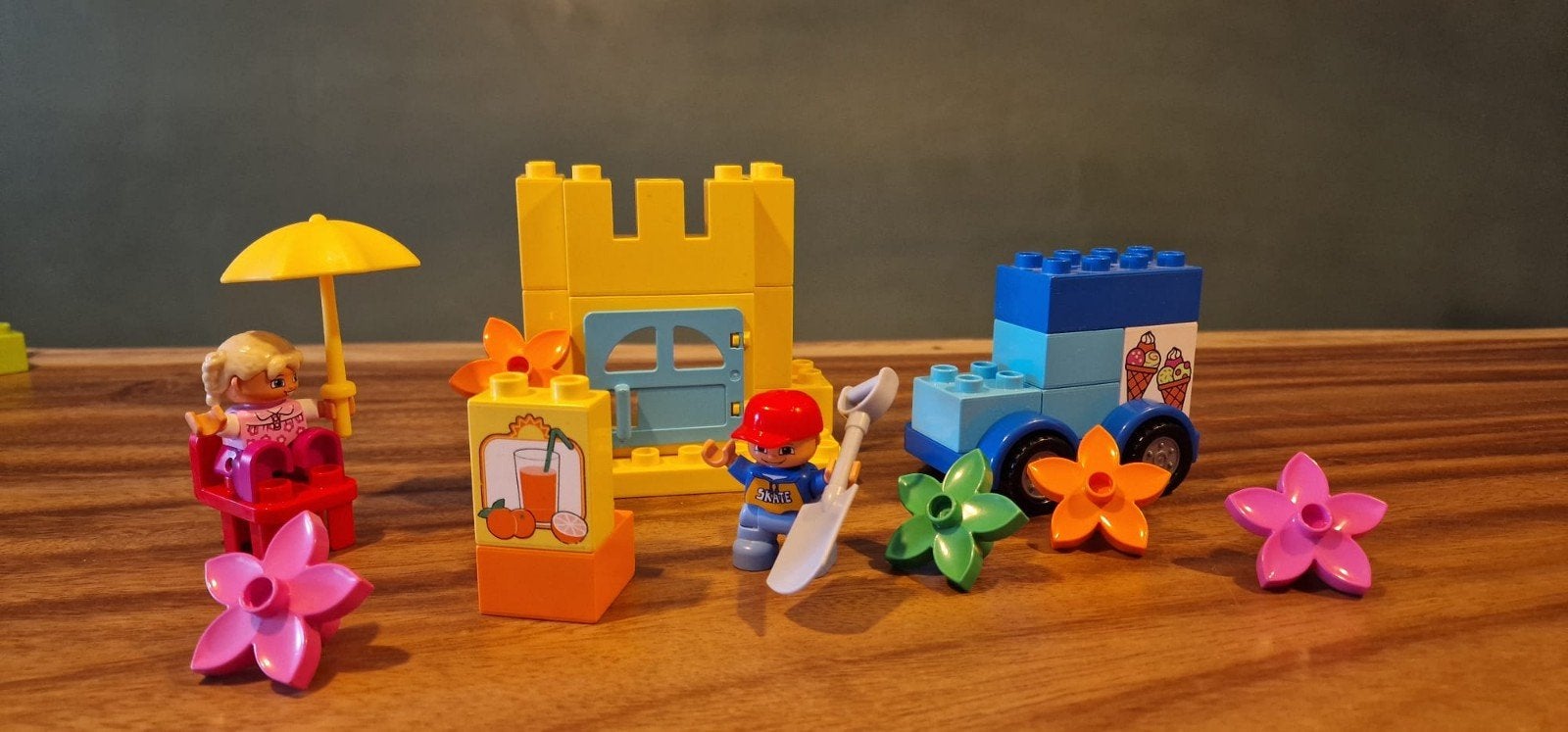 Lego Duplo speelset met figuren en accessoires, Gebruikt, Ophalen of Verzenden, Inclusief minifiguren, Duplo