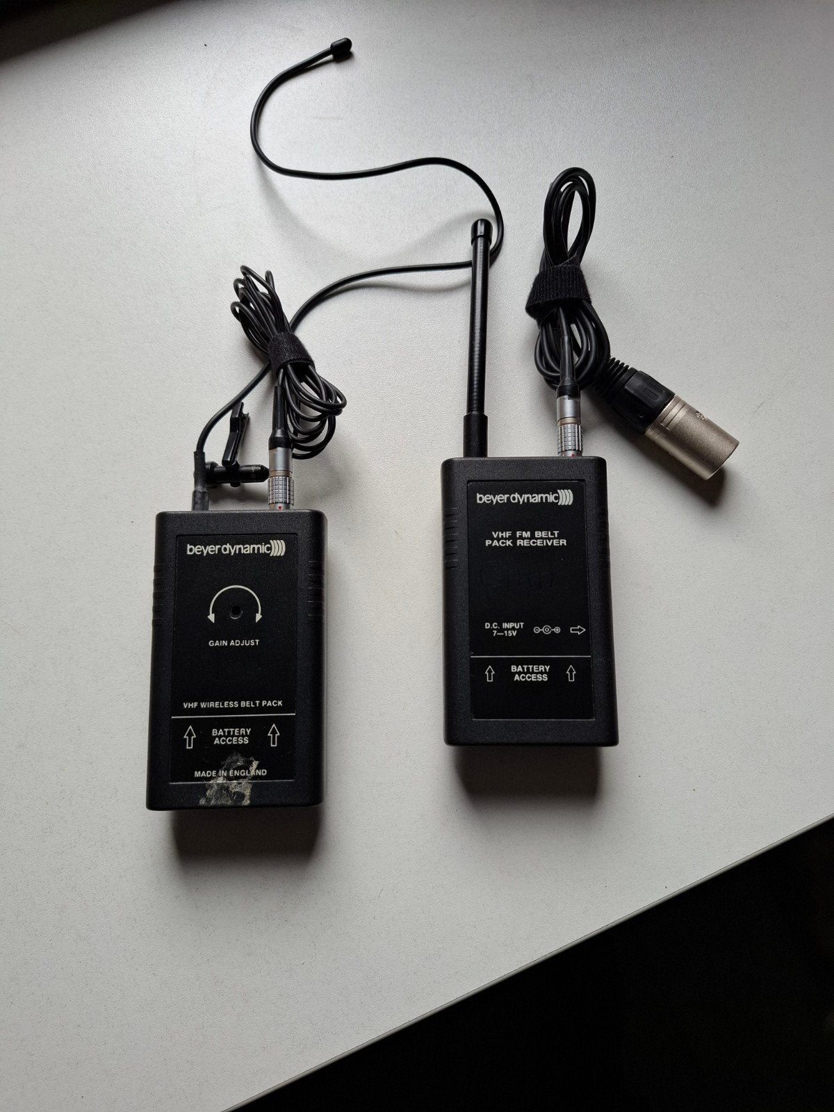 Beyerdynamic TS 170 & TE 170 VHF Draadloze Set, Muziek en Instrumenten, Ophalen of Verzenden, Gebruikt, Overige typen, Draadloos