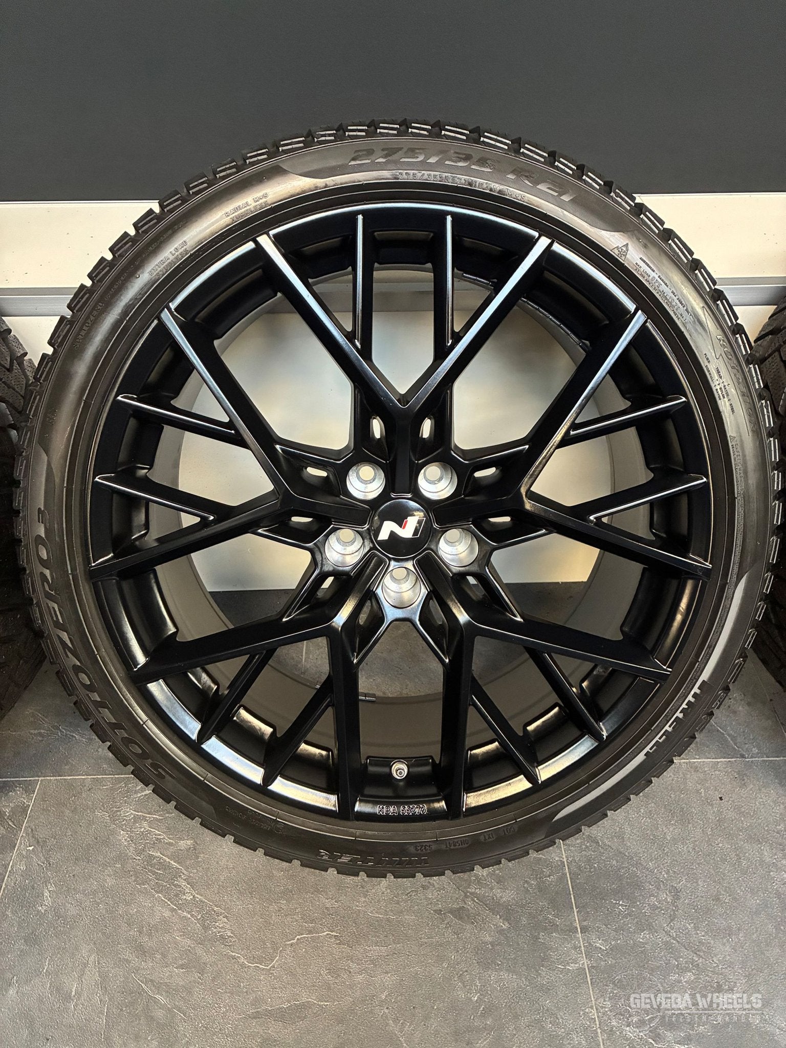 21” Hyundai Ioniq 5 N velgen + winterbanden NIEUW 5x114.3, Auto-onderdelen, Gebruikt, -, 275 mm, -