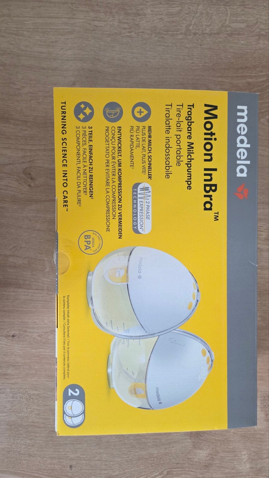 Medela Motion InBra Draagbare Borstkolf, Ophalen of Verzenden, Zo goed als nieuw