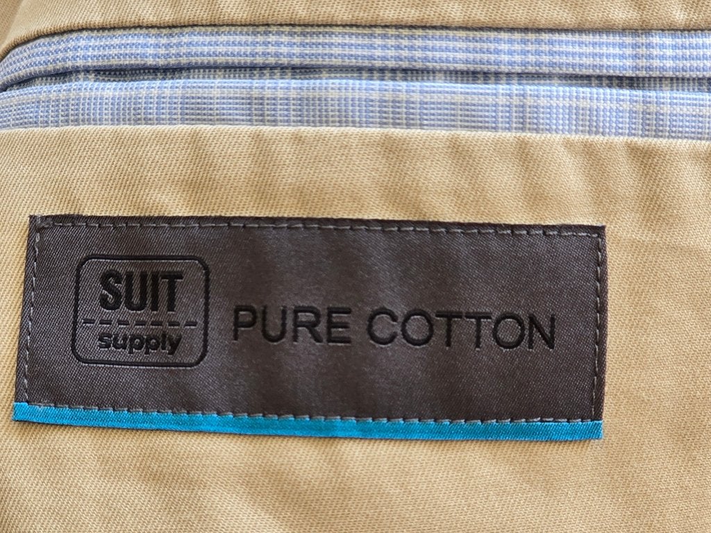 Suitsupply Colbert super  pas vorm met beige kleur L 106, Kleding | Heren, Kostuums en Colberts, Nieuw, Overige maten, Beige, Ophalen