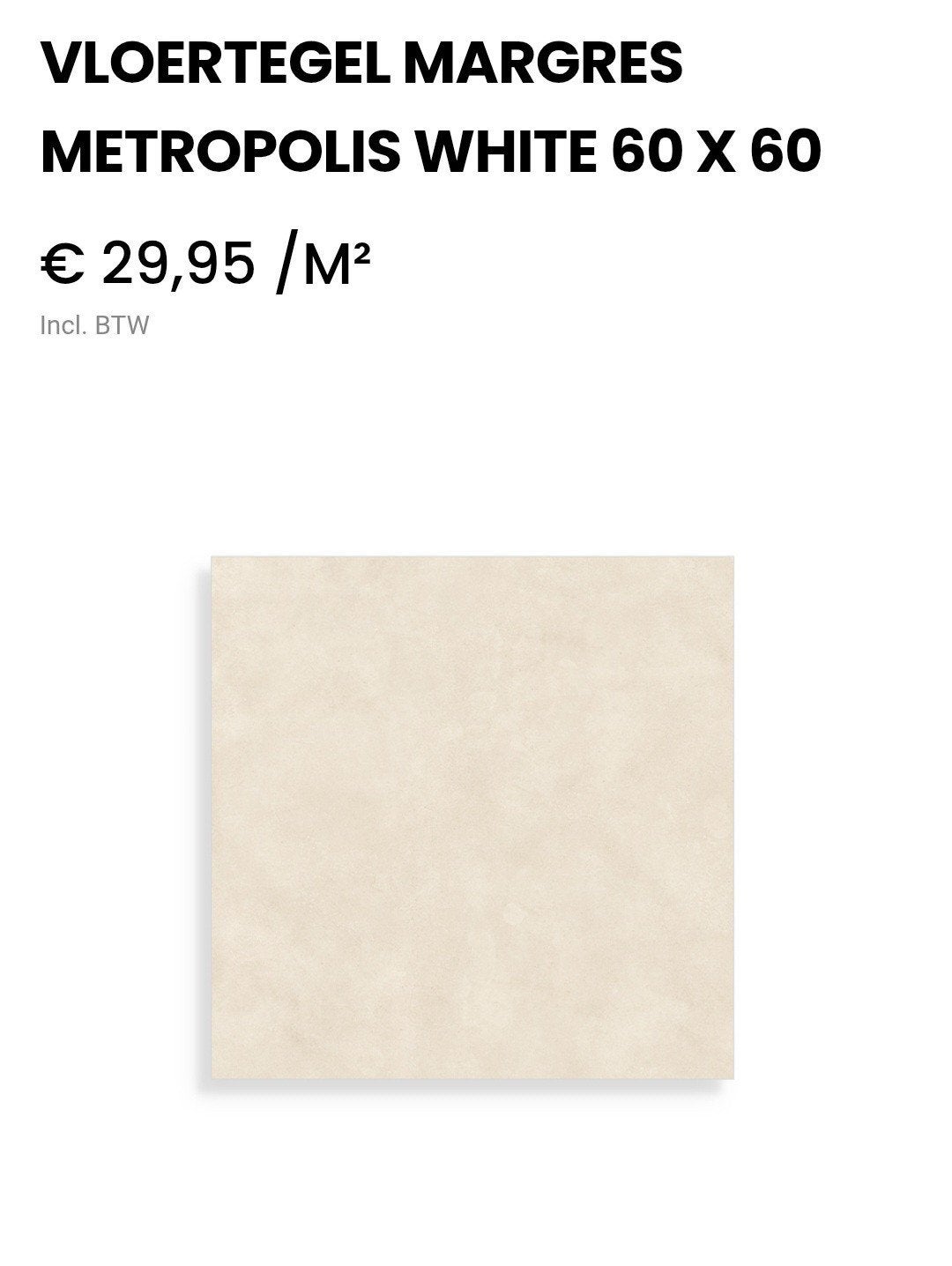 40 euro tegelplinten 55 meter, Ophalen, 60 cm of meer, Nieuw, Minder dan 20 cm