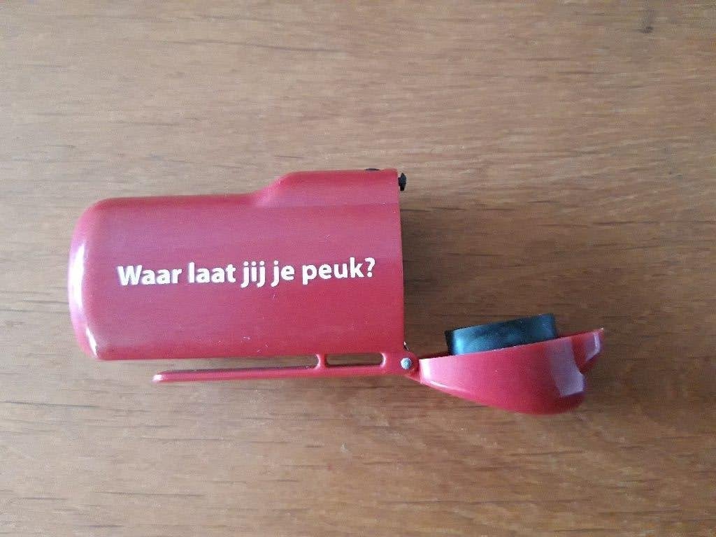 ZAK ASBAK HET antwoord op de vraag "waar laat jij je peuk", Ophalen of Verzenden, Nieuw, Asbak