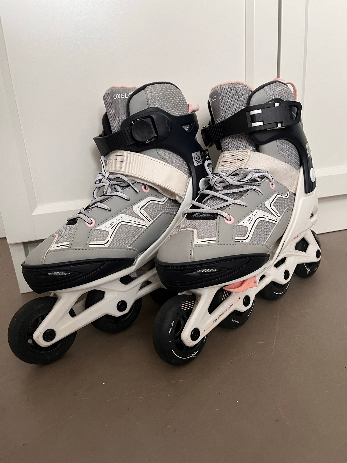 Decathlon Oxelo Fit 3 Inline Skates - Maat 35-38, Ophalen, Gebruikt, Overige typen, Overige merken