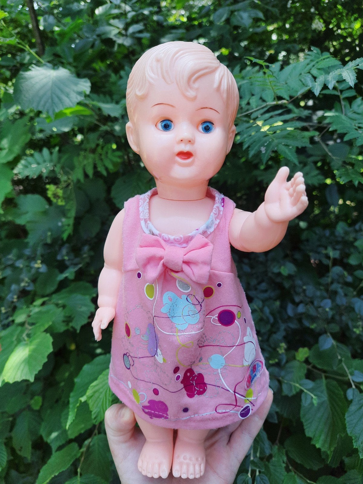 Vintage Kader OK Pop Jaren '50 - Bewegende Ogen, Ophalen of Verzenden, Gebruikt, Babypop