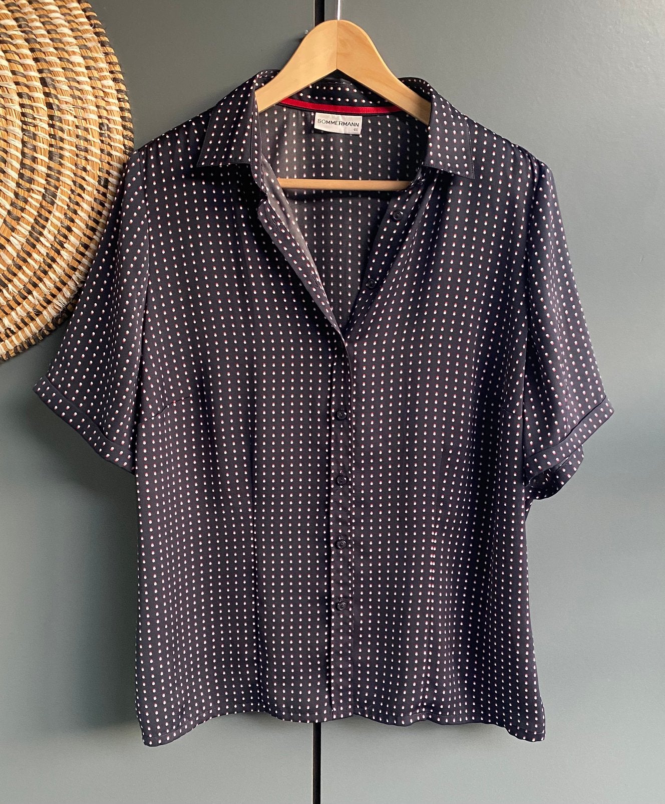 Nette blouse van SOMMERMANN..mt:46, B, Maat 46/48 (XL) of groter, A, C
