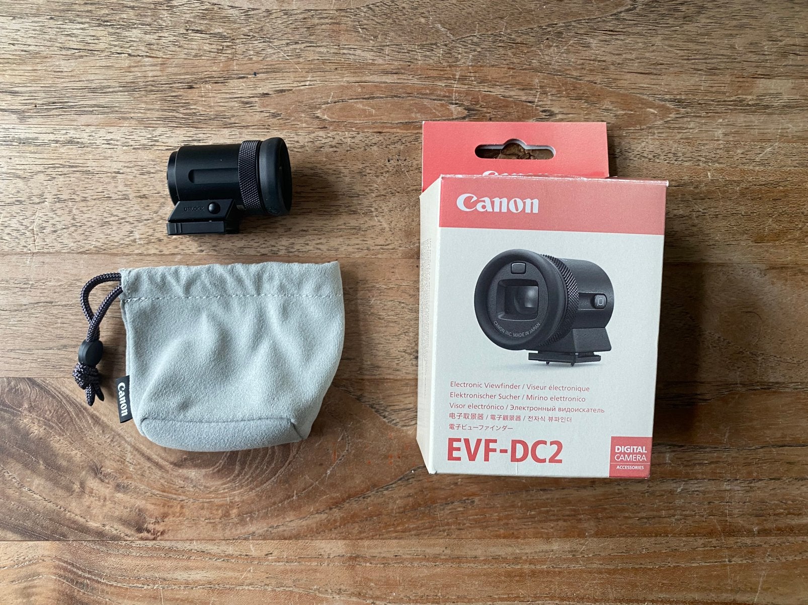 Canon viewfinder DC2, Ophalen of Verzenden, Gebruikt, Canon, Geen optische zoom