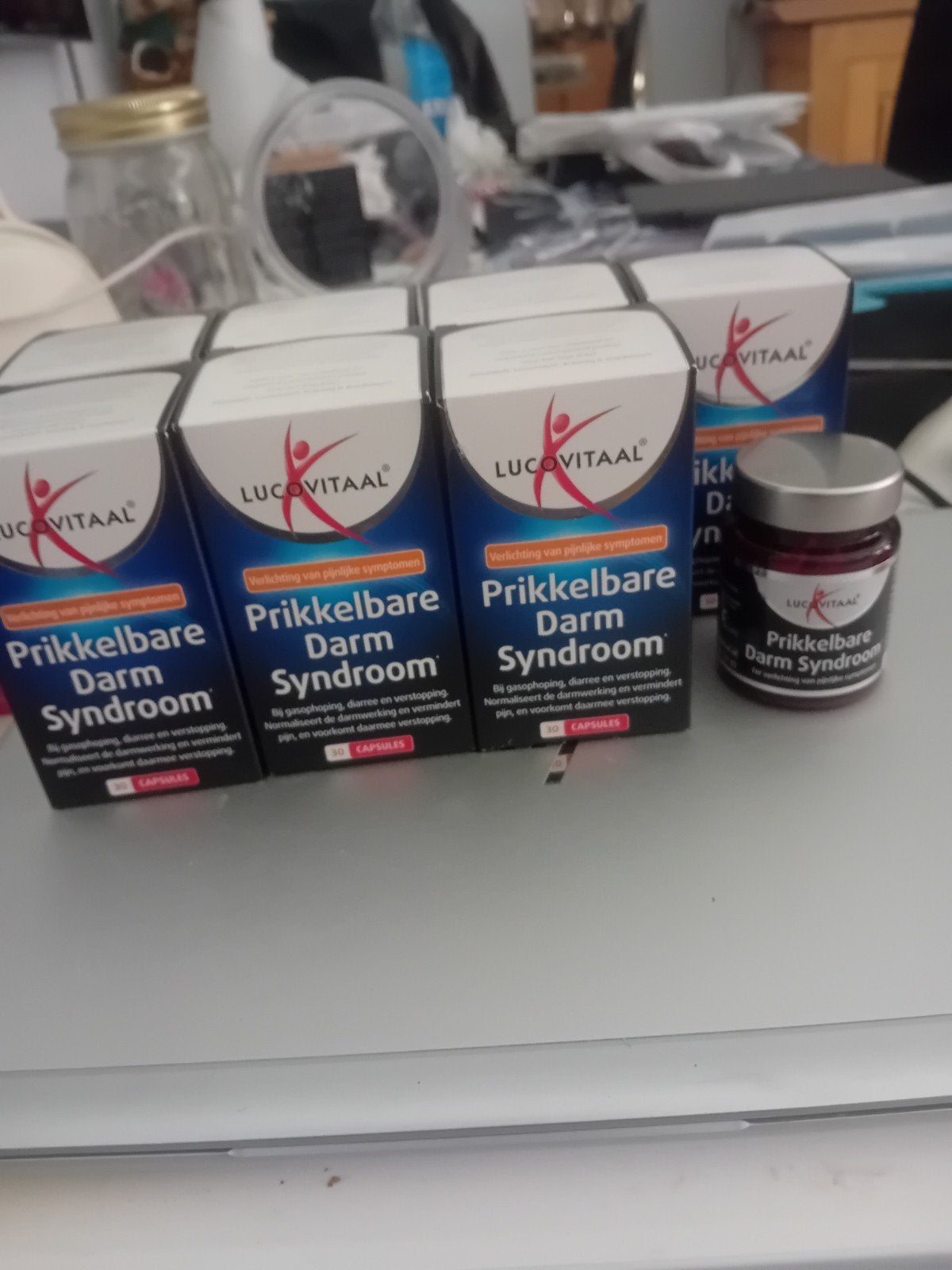8 x Lucovitaal Prikkelbare darm syndroom Capsules, Ophalen of Verzenden, Nieuw, Overige typen