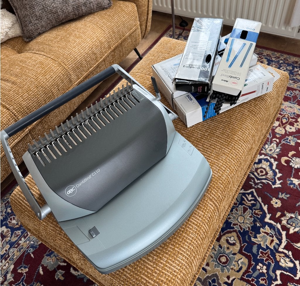 Inbindmachine GBC Combbind C110 21-gaats, Ophalen, Zo goed als nieuw