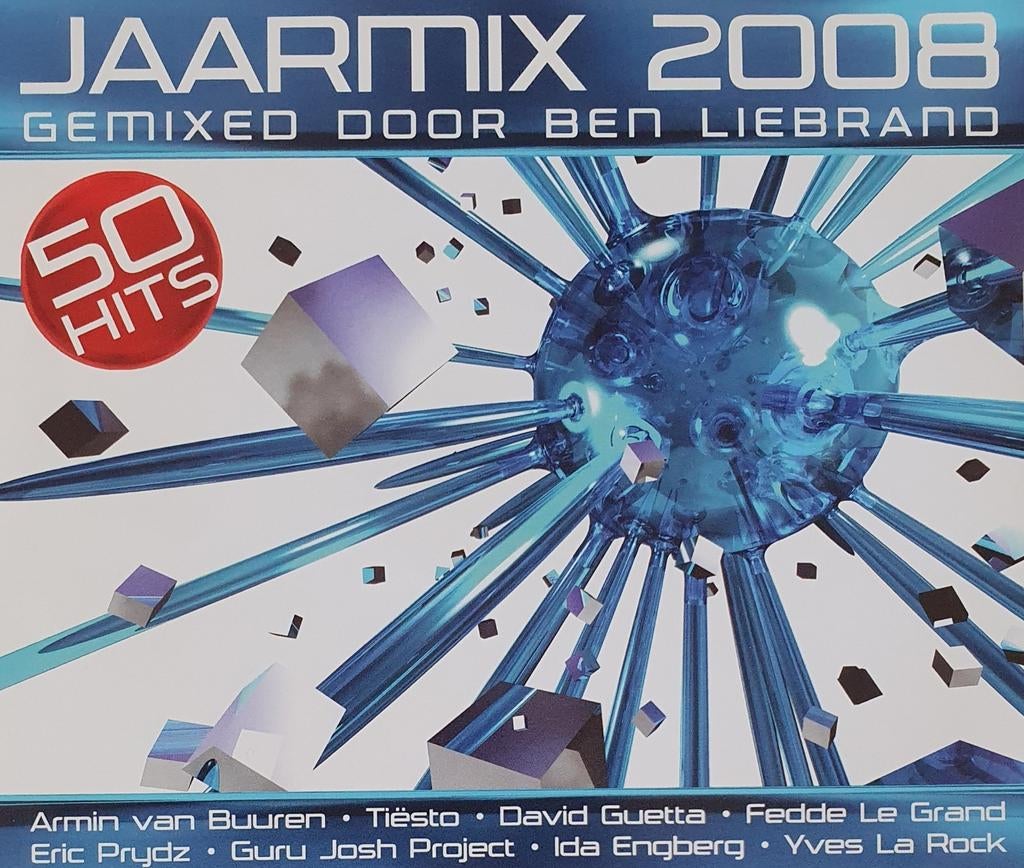 Jaarmix 2008 Ben Liebrand zie beschrijving, Ophalen of Verzenden, Gebruikt