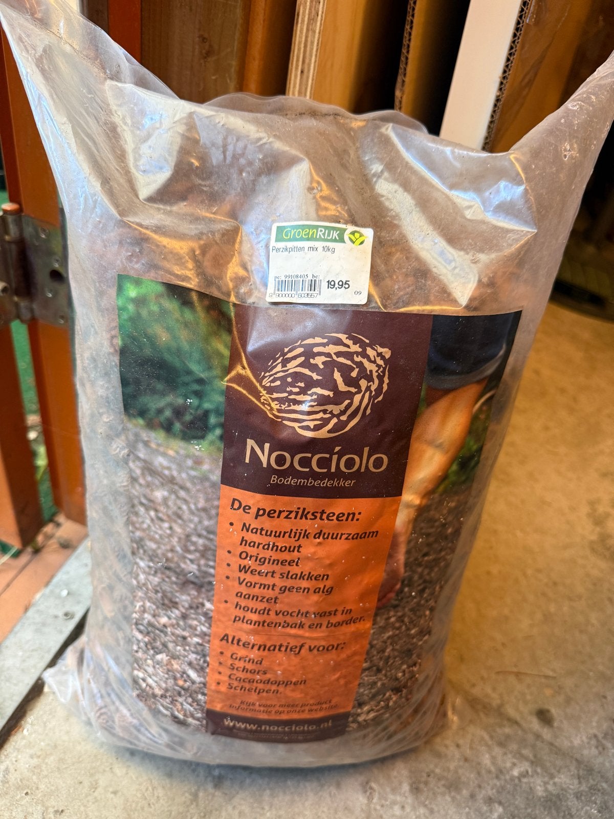 Nocciolo Bodembedekker - Natuurlijk duurzaam hardhout, Tuin en Terras, Ophalen of Verzenden, Overige typen