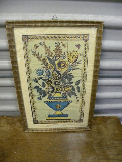 Prent Vaas met bloemen [de boerderij-53-1969-nr. 59], Ophalen of Verzenden, 'T Olde Gre-j, Info@toldegrej.nl, Endepoelstraat 20f Didam