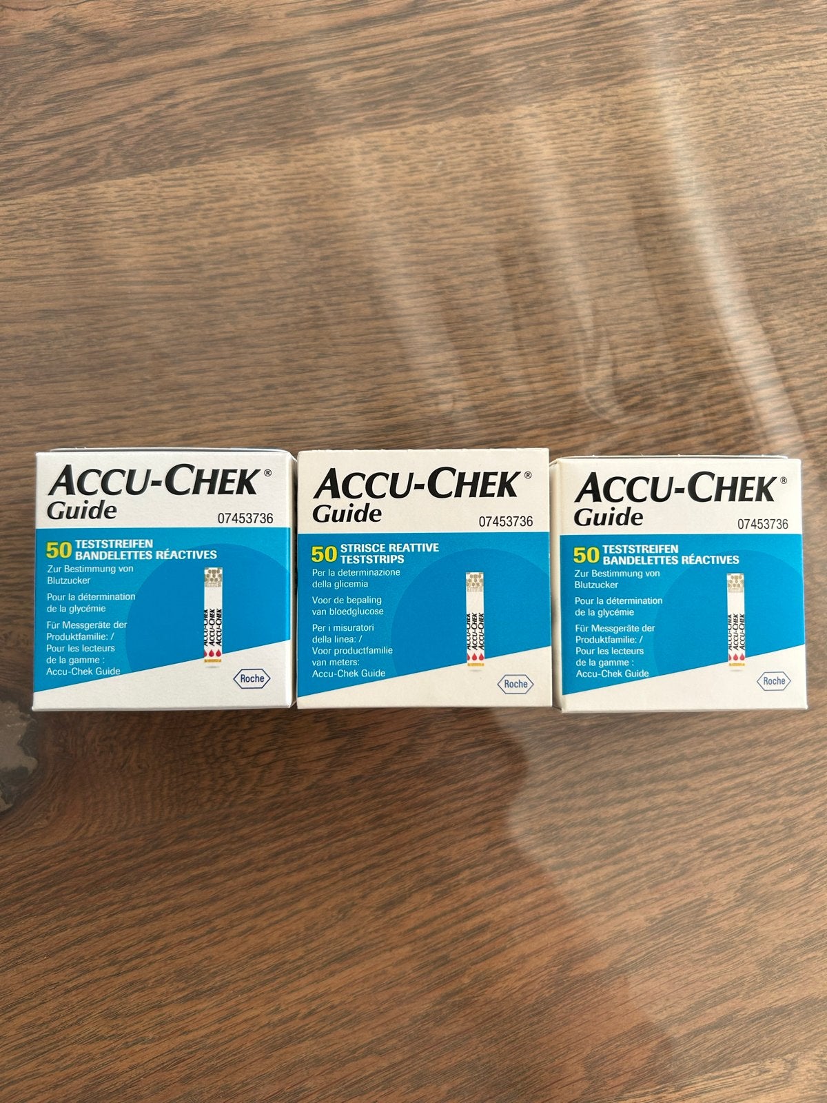 Accu-Chek Guide Teststrips - 3x 50 stuks, Ophalen of Verzenden, Nieuw, Overige typen