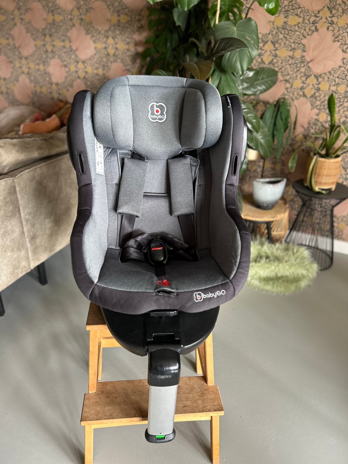 Babygo Iso360 autostoel, Gebruikt, Slaapstand, Isofix, 0 t/m 13 kg