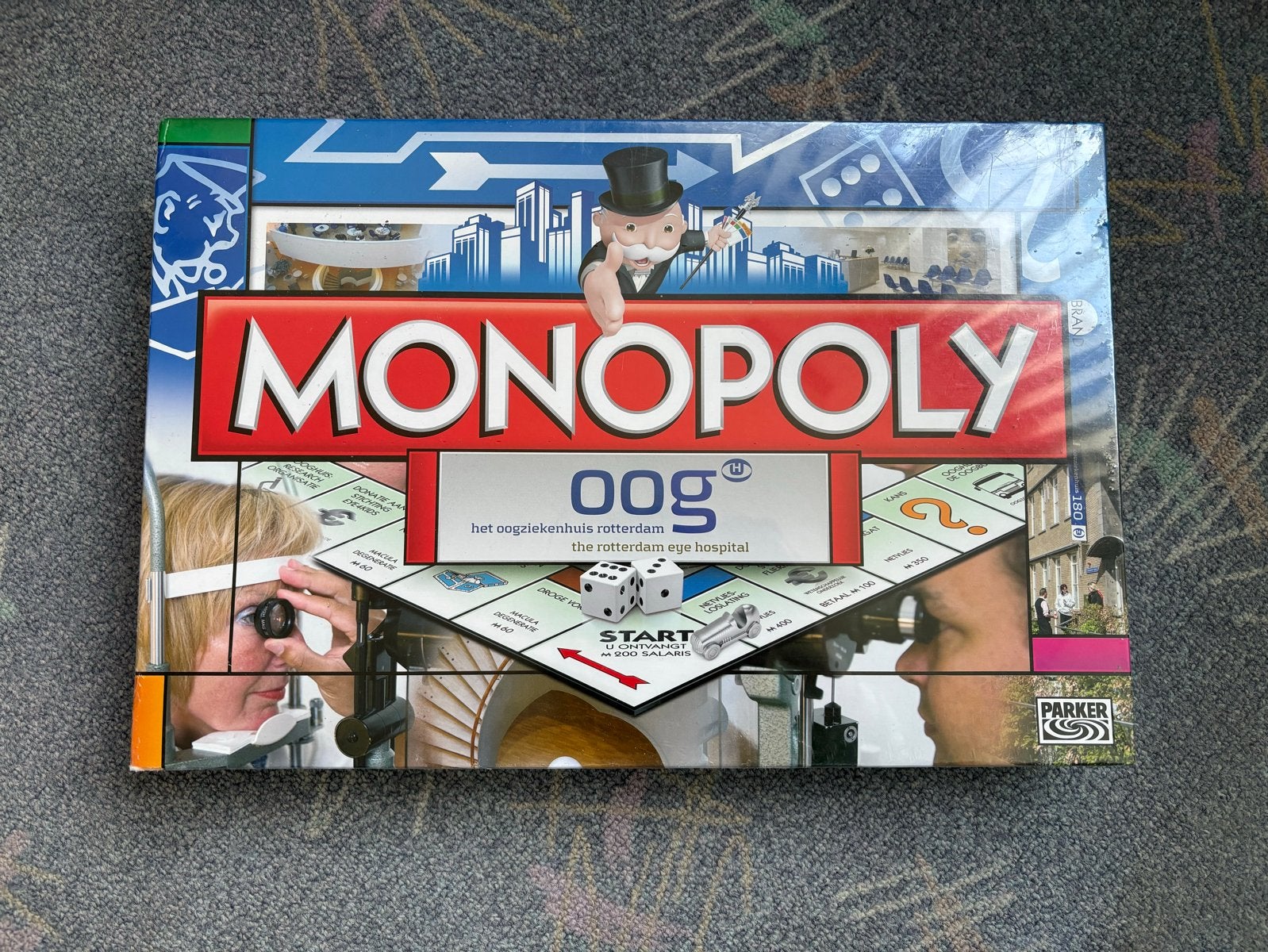 Monopoly Oogziekenhuis Rotterdam - Nieuw & Geseald, Drie of vier spelers, Ophalen of Verzenden, Nieuw