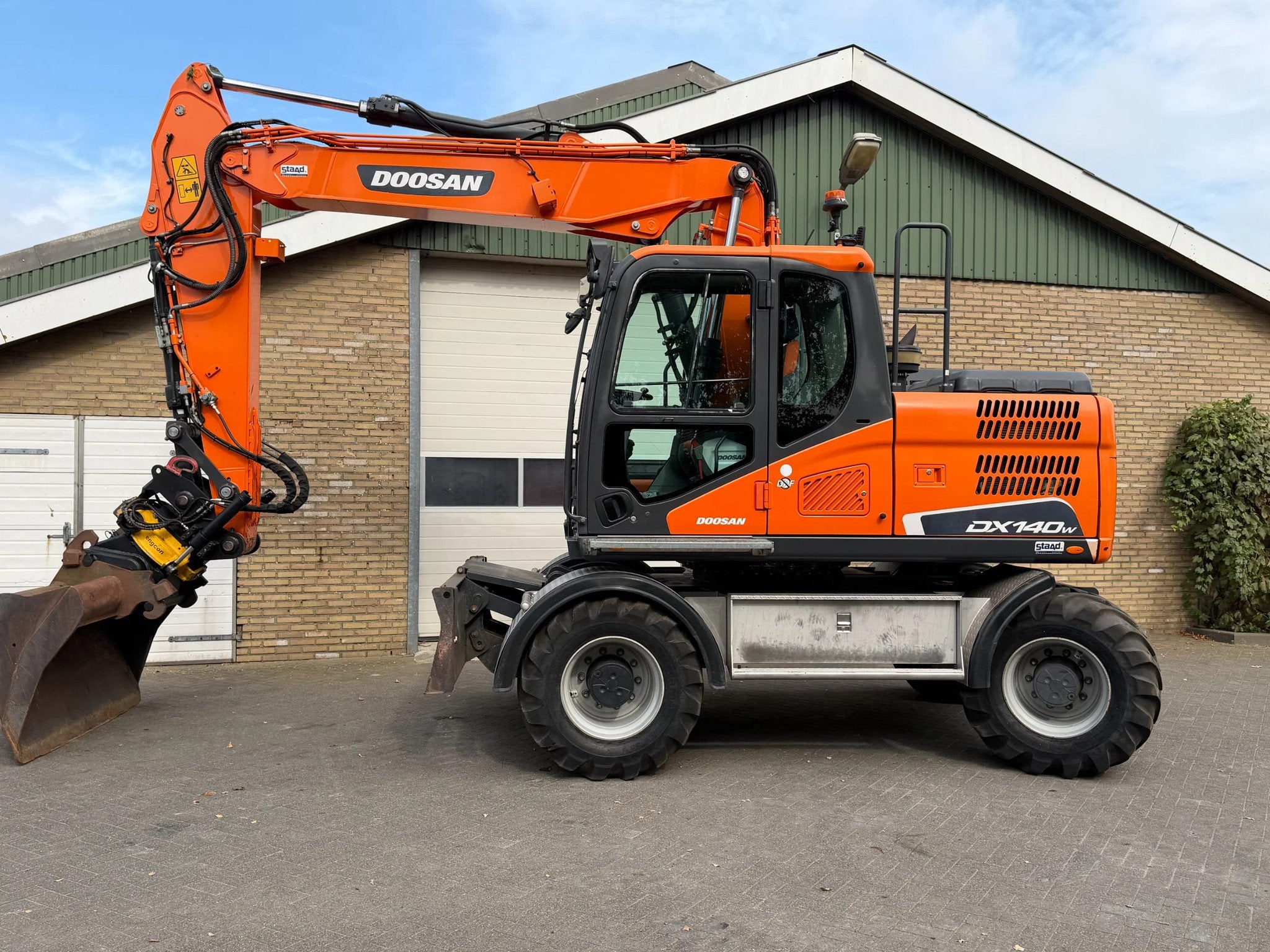 Doosan DX140W DX140W-5 (bj 2018), Graafmachine