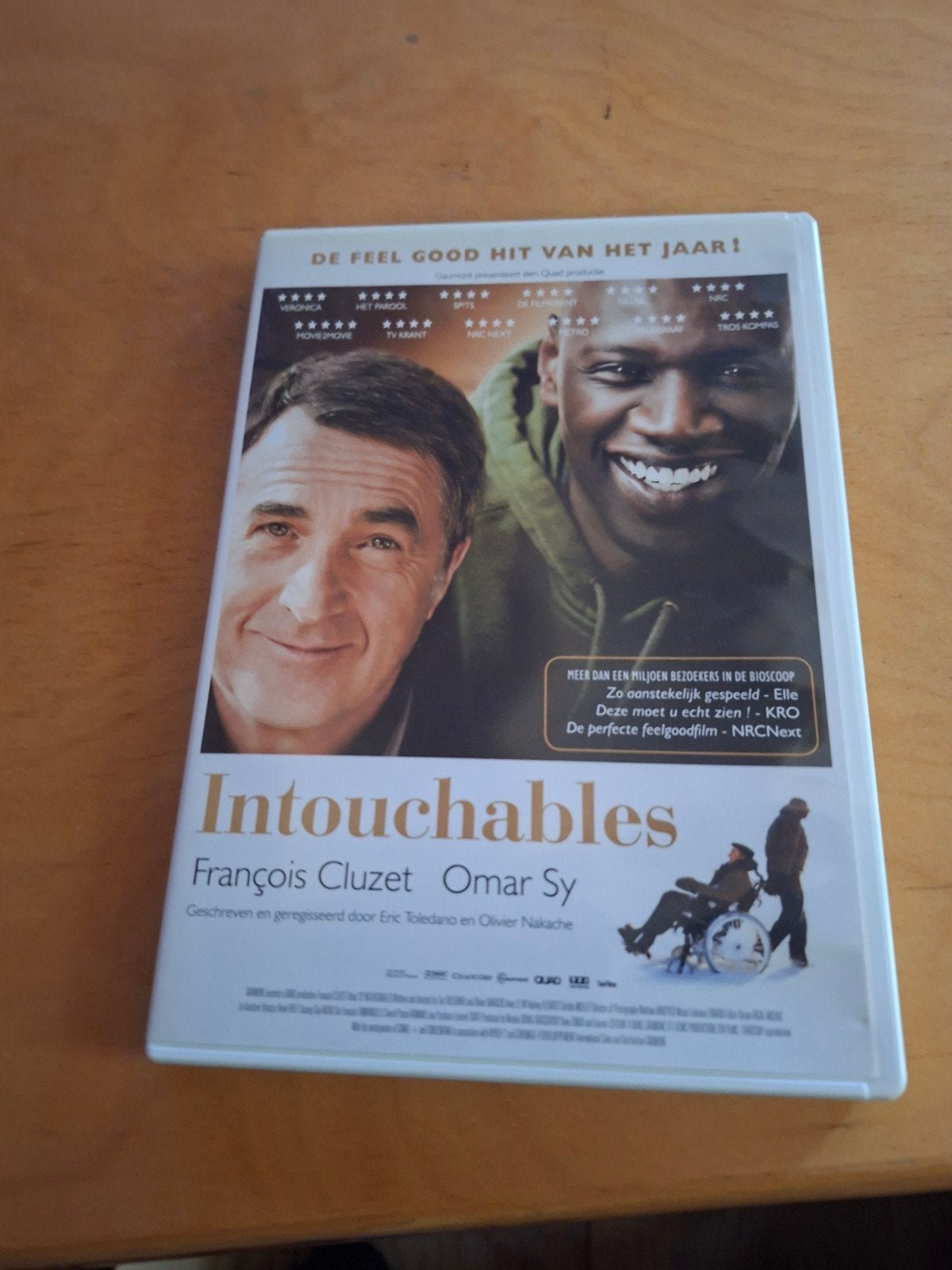 DVD Intouchables - Feel good film, Gebruikt, Waargebeurd drama, Nederlands, Ophalen of Verzenden