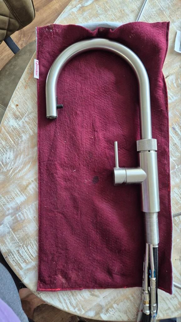 Quooker Flex kraan RVS compleet, Zilver, Ophalen of Verzenden, Metaal, Overige merken