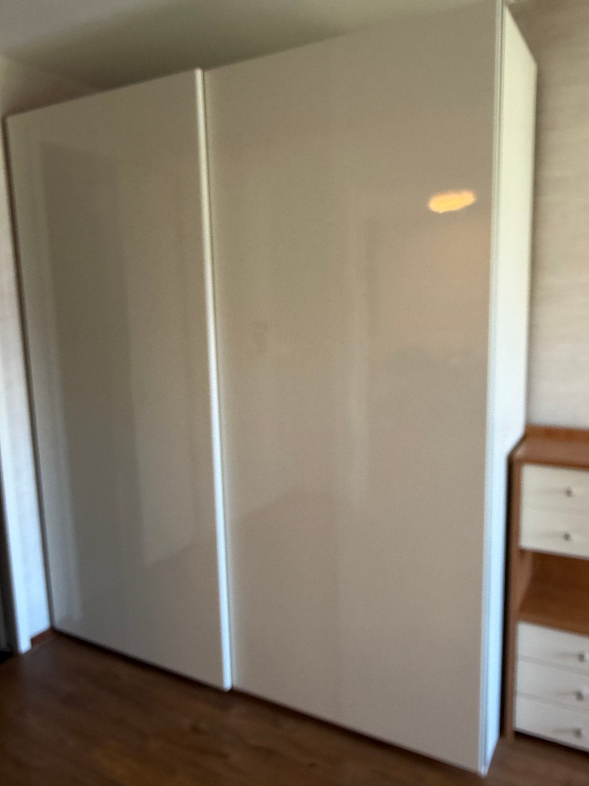 IKEA PAX Kledingkast met Schuifdeuren en Lades, Huis en Inrichting, Kasten | Kledingkasten, Ophalen, Gebruikt, 200 cm of meer