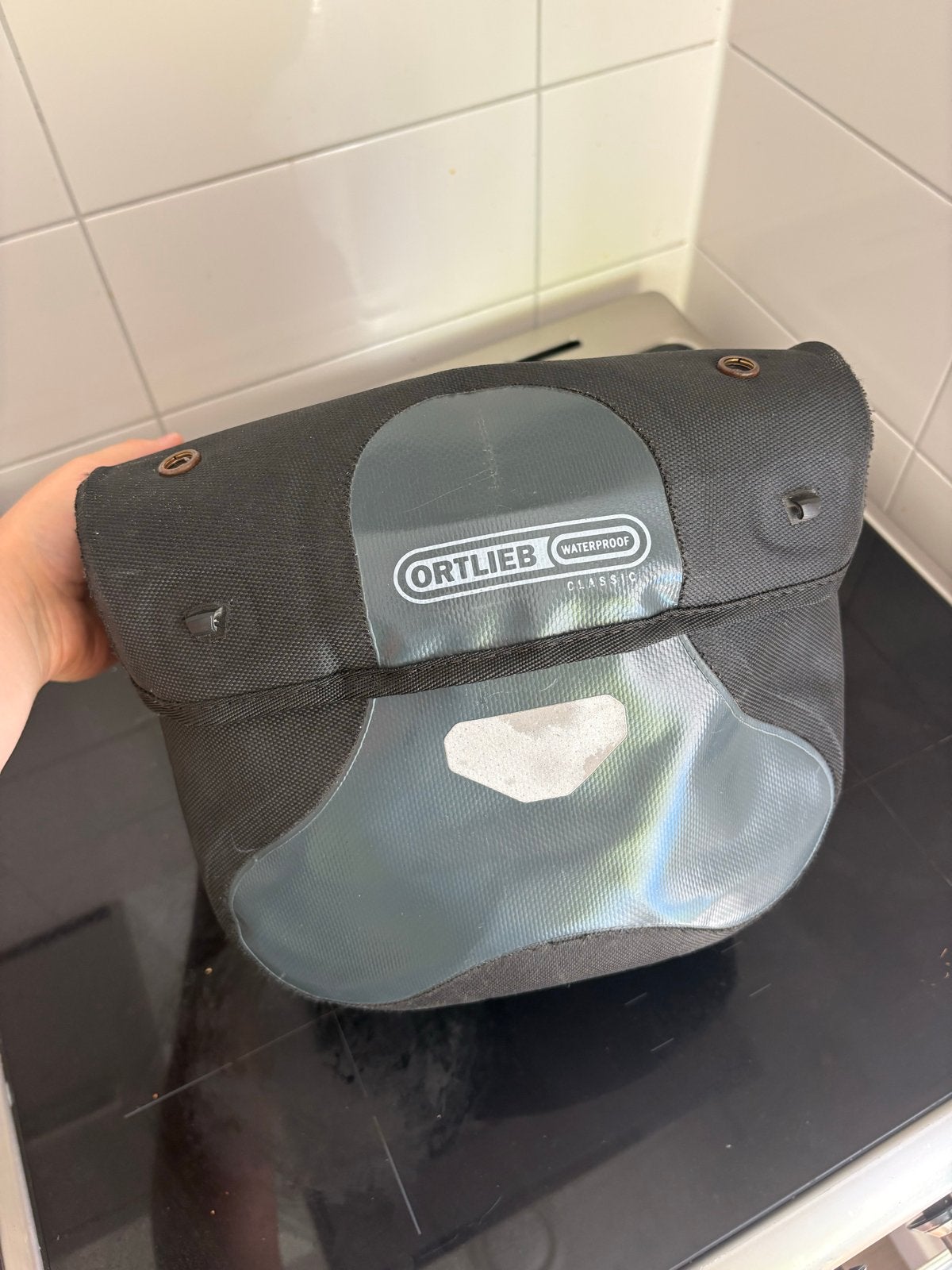 Ortlieb Stuurtas Classic 6,5L Antraciet, Fietsen en Brommers, Ophalen of Verzenden, Gebruikt